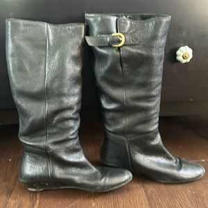 Steve Madden Black Intyce boots, size medium 10